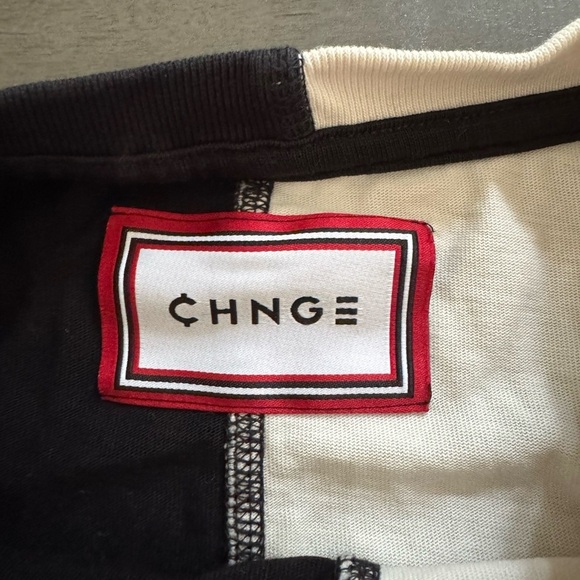 RARE DISCONTINUED CHNGE Mental Health Self Care Split Tshirt Unisex Size Small - Picture 2 of 7